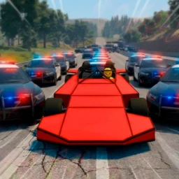 Ramp Car VS Police: CHASE